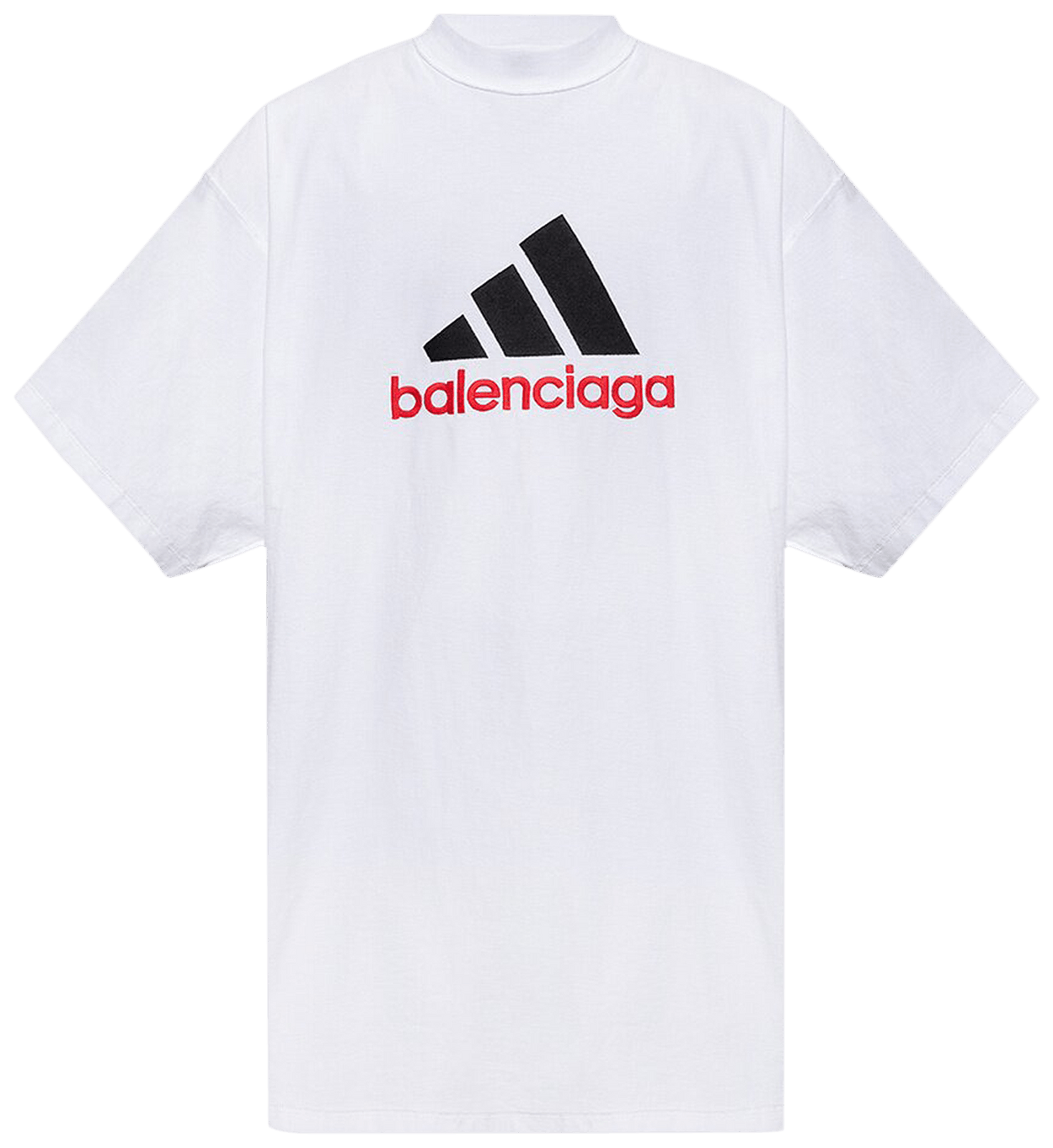 Balenciaga x adidas Unisex T-Shirt Oversized White -1