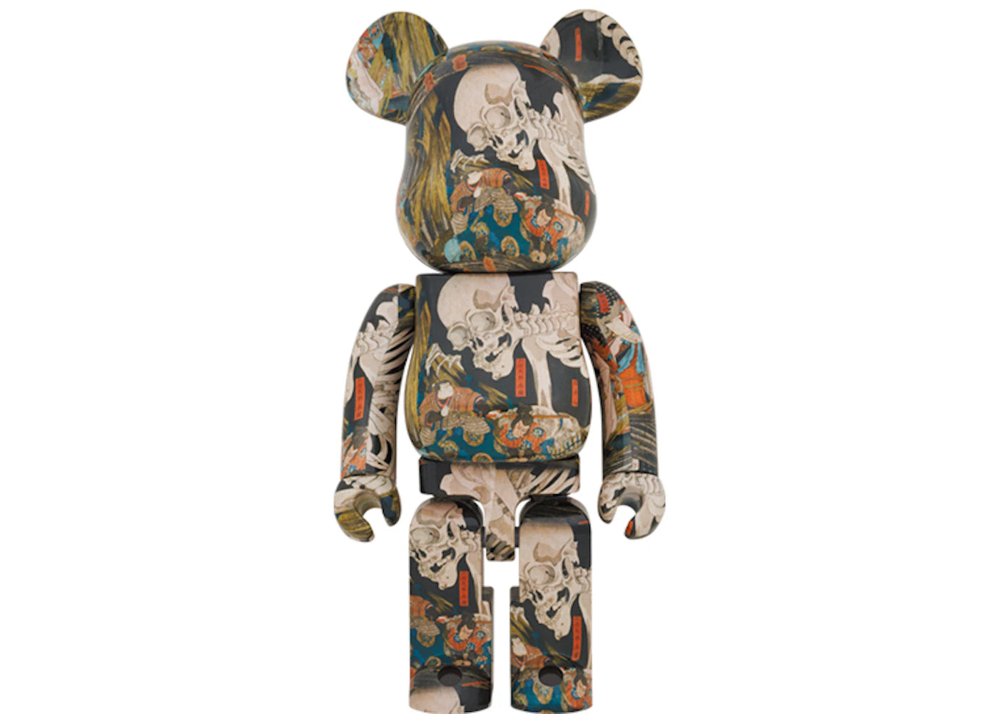 Bearbrick Utagawa Kuniyoshi (The Haunted Old Palace at Soma) 1000% -1