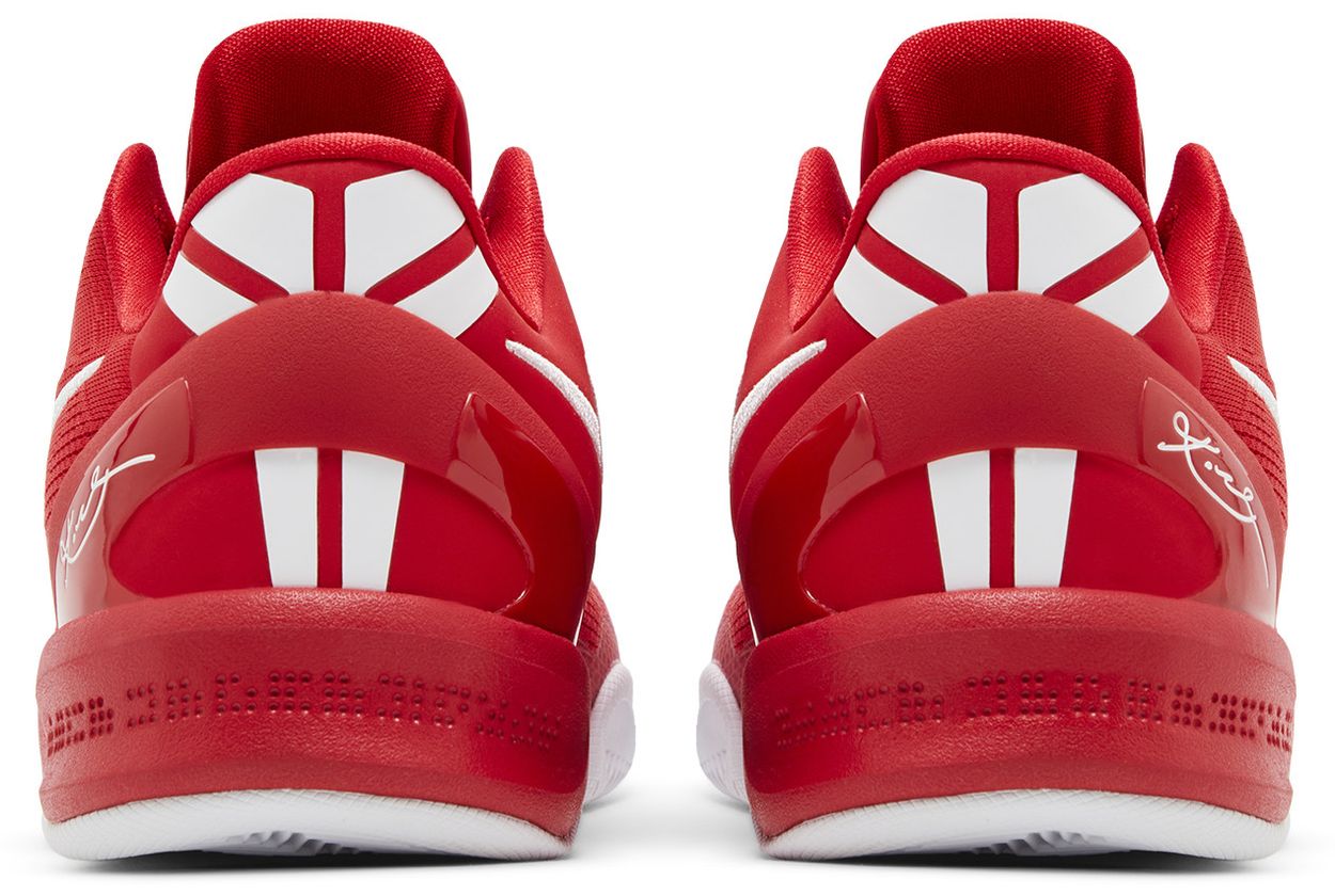 Nike Kobe 8 University Red (GS)-Back