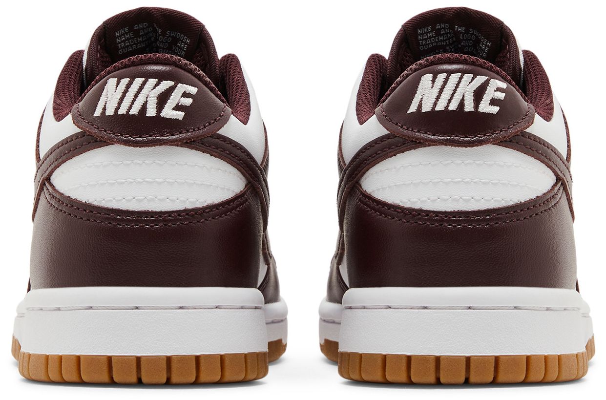 Nike Dunk Low Burgundy Crush Gum (GS)-Back