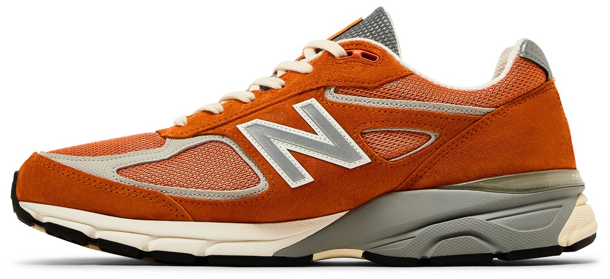 New Balance 990v4 MiUSA Aime Leon Dore Red Clay-2