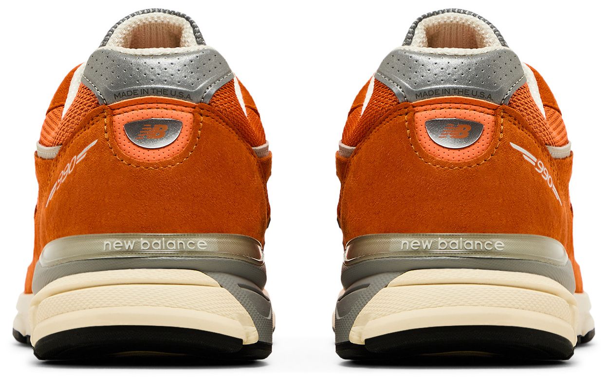 New Balance 990v4 MiUSA Aime Leon Dore Red Clay-Back