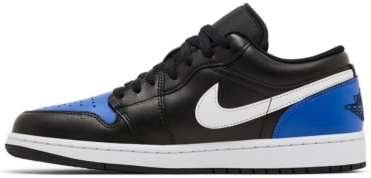 Jordan 1 Low Black Royal Toe-2