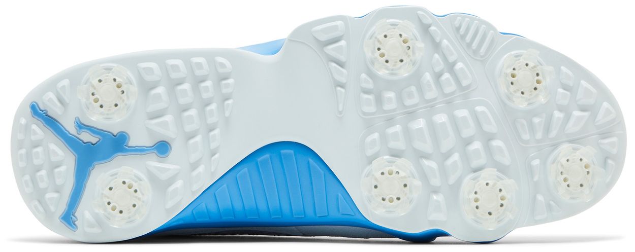 Jordan 9 Retro Low Golf White University Blue-Sole