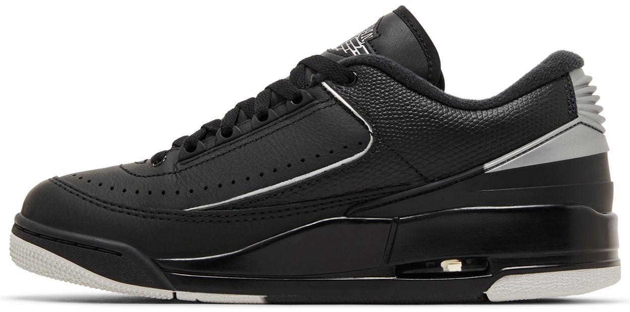 Jordan 2/3 Black Metallic Silver-2