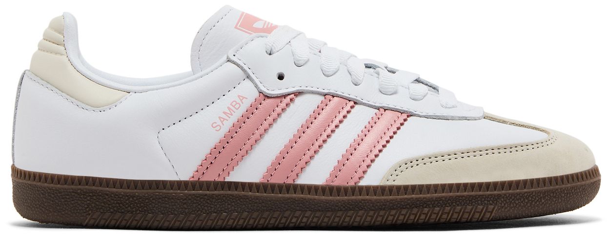 adidas Samba OG White Wonder Mauve (Women's)-1