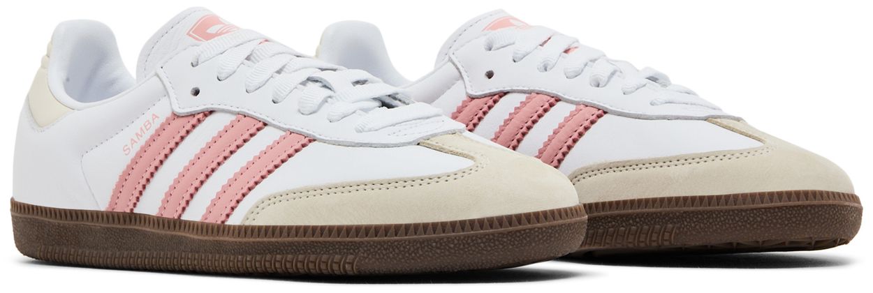 adidas Samba OG White Wonder Mauve (Women's)-Pair