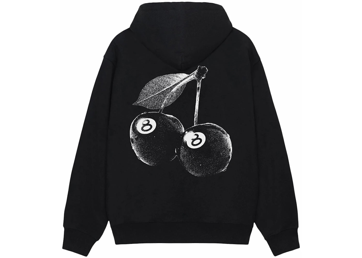 Stussy Cherries Hoodie Black -1