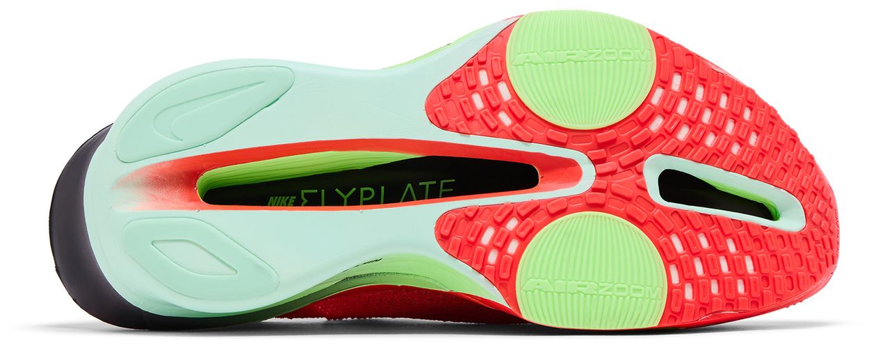 Nike Air Zoom Alphafly Next% 3 Bright Crimson Lime Blast Mint Foam Cave Purple-Sole