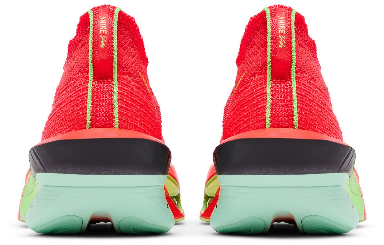 Nike Air Zoom Alphafly Next% 3 Bright Crimson Lime Blast Mint Foam Cave Purple-Back