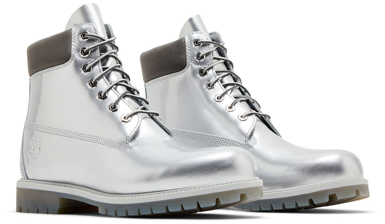 Timberland 6 Premium Boot Veneda Carter Silver-Pair