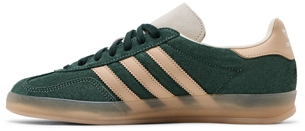 adidas Gazelle Indoor Shadow Green Warm Sandstone-2