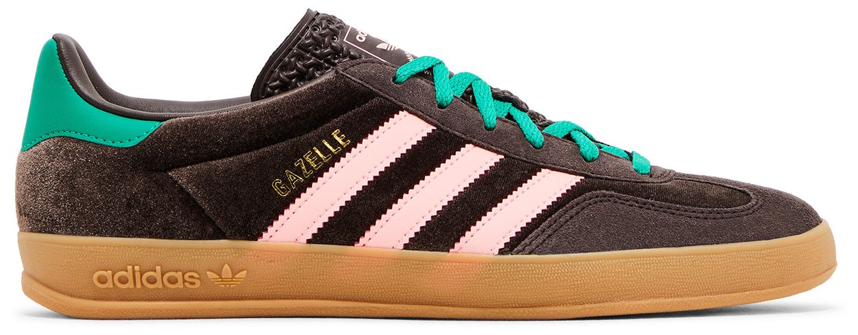adidas Gazelle Indoor Brown Velvet (Women's)-1