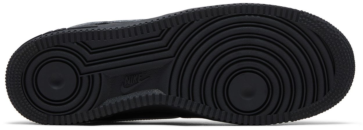 Nike Air Force 1 Low Supreme Black White-Sole