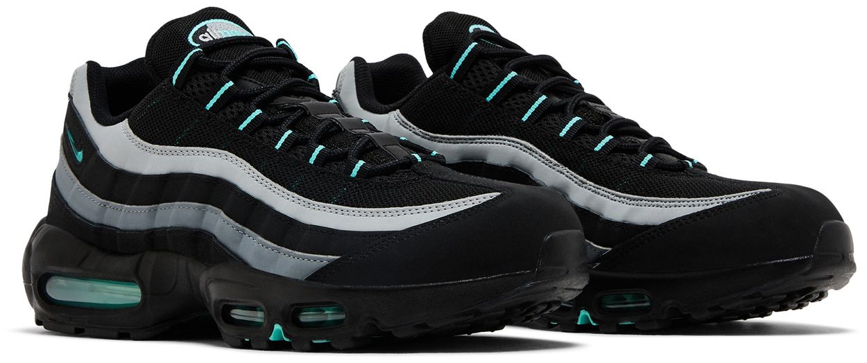 Nike Air Max 95 Black Aurora Green-Pair