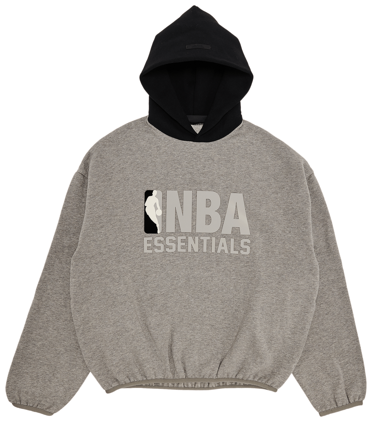 Fear of God Essentials NBA Hoodie Warm Heather/Black -1