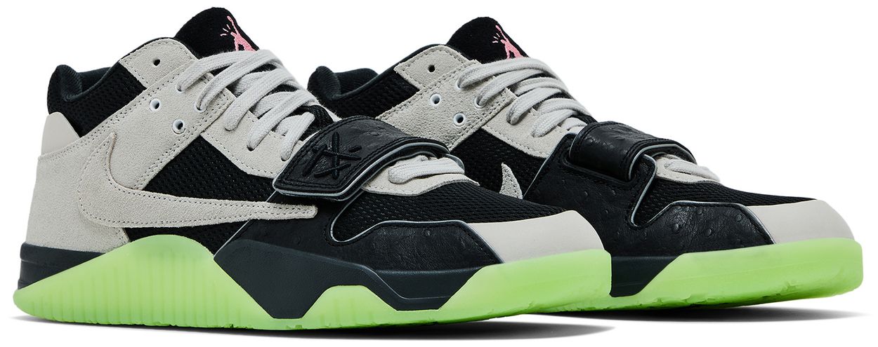 Jordan Jumpman Jack TR Travis Scott x Chase B Black Night Silver-Pair