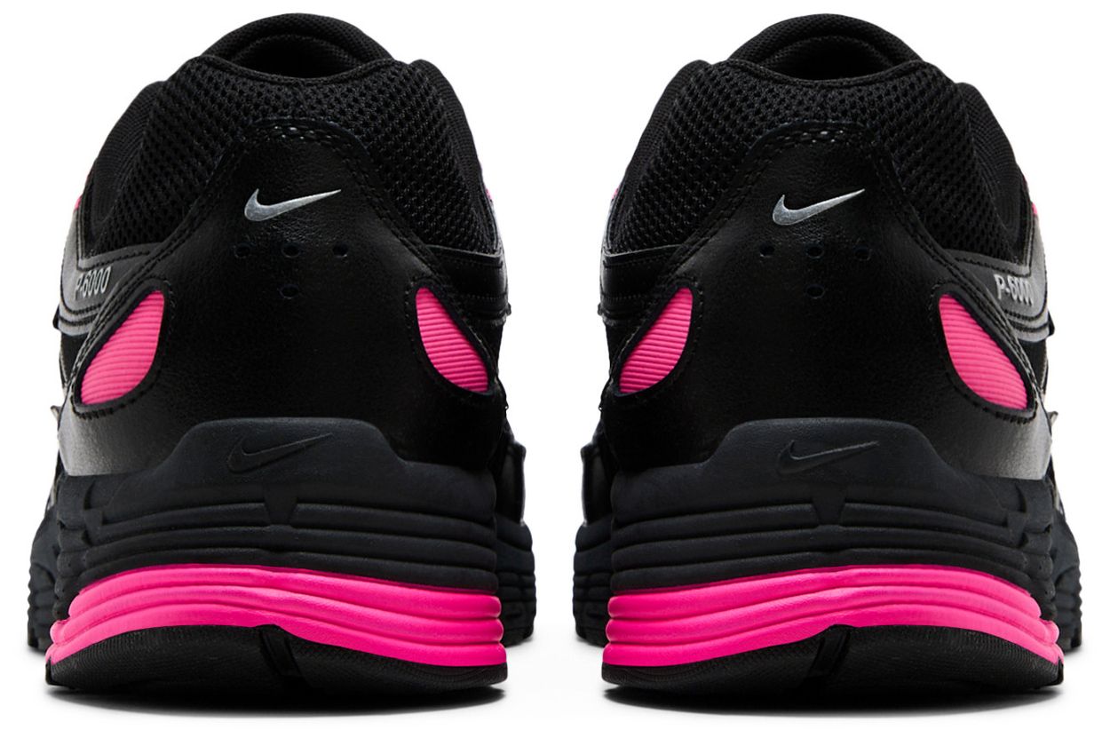 Nike P-6000 Pink Blast Metallic Silver Black-Back