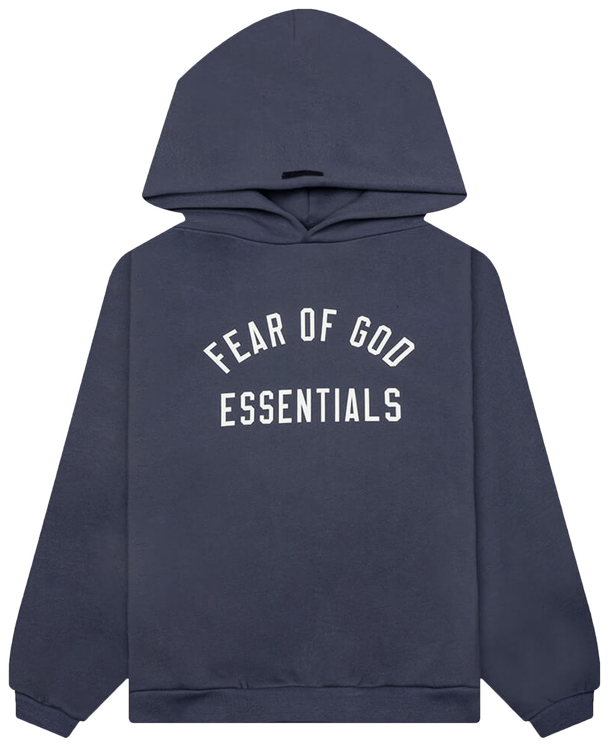 Fear of God Essentials Fleece Hoodie Marine -1
