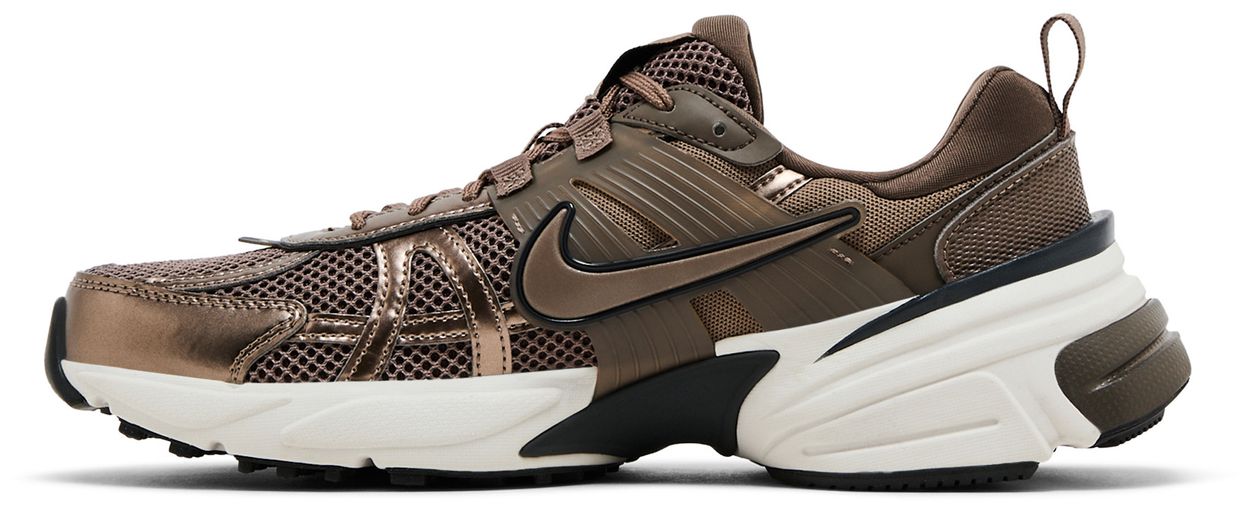 Nike V2K Run Mink Brown Ironstone Team Anthracite (Women's)-2