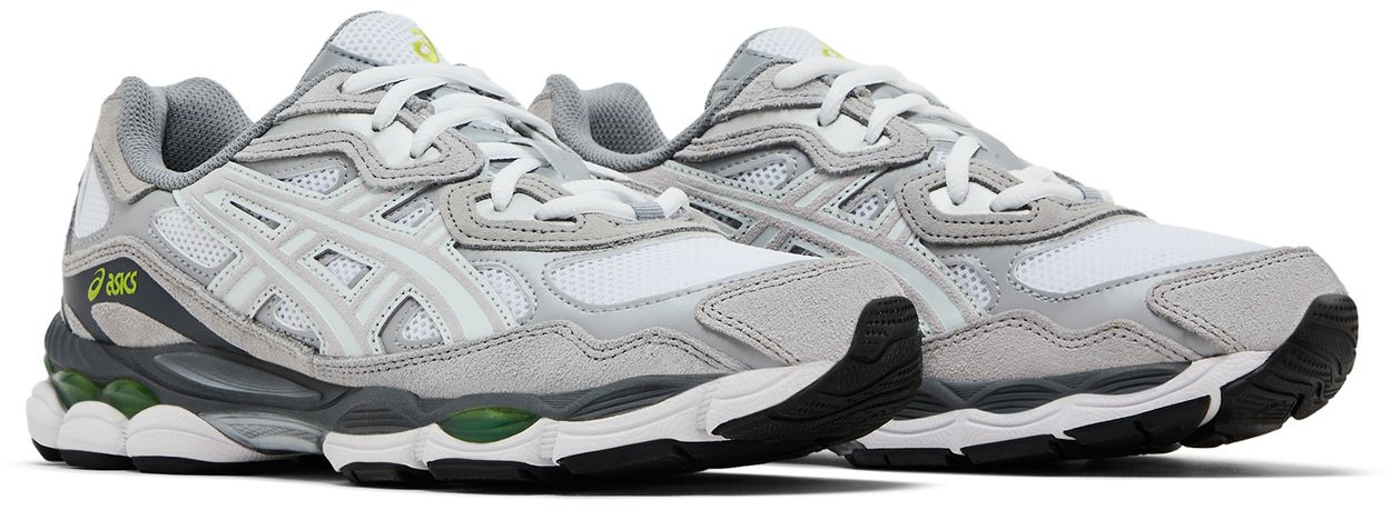 ASICS Gel-NYC White Glacier Grey-Pair