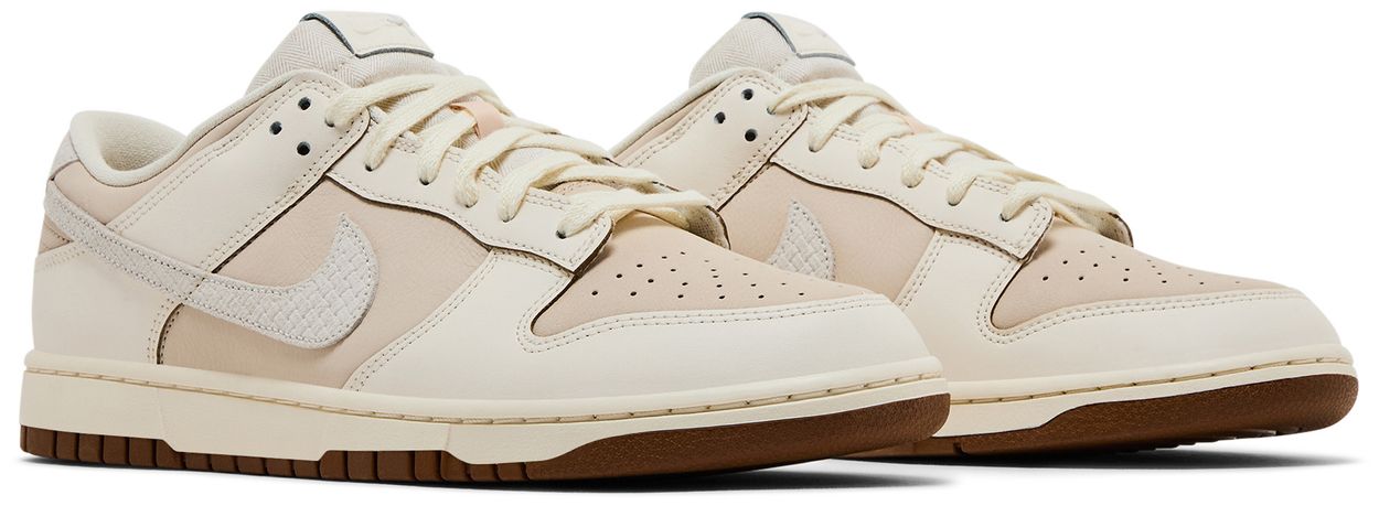 Nike Dunk Low Retro Pearl White Pale Ivory Light British Tan Sail-Pair