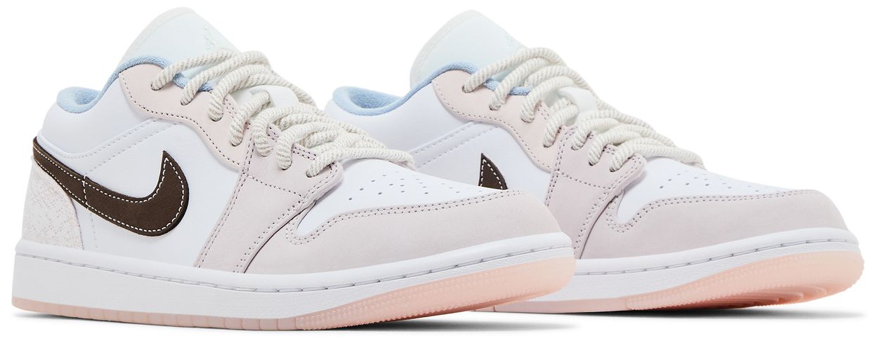 Jordan 1 Low Coral (Women's)-Pair