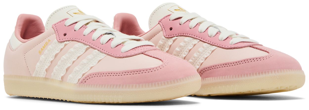 adidas Samba Ruffle Stripes Pack Wonder Mauve (Women's)-Pair