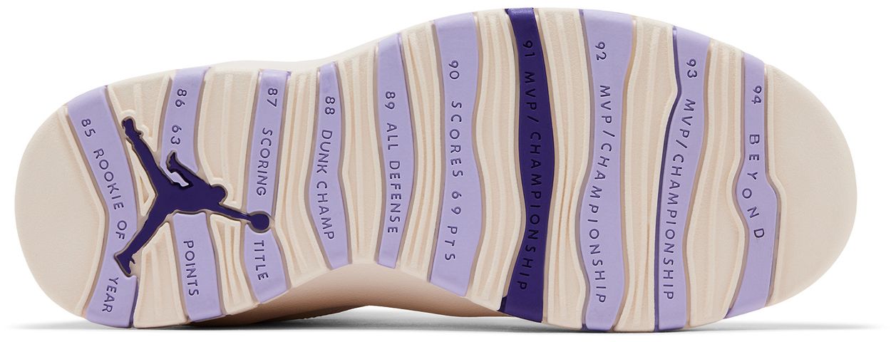 Jordan 10 Retro Hydrangeas (Women's)-Sole