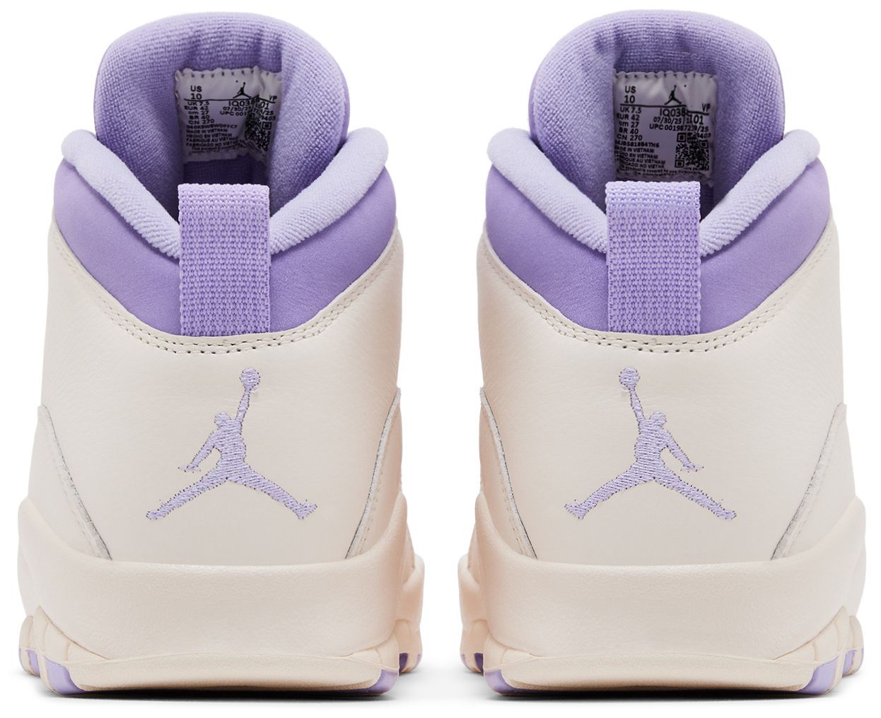 Jordan 10 Retro Hydrangeas (Women's)-Back