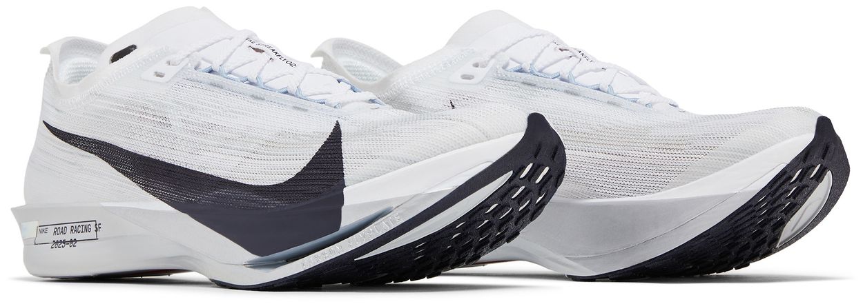 Nike ZoomX StreakFly 2 White Obsidian Mist Pure Platinum Gridiron-Pair
