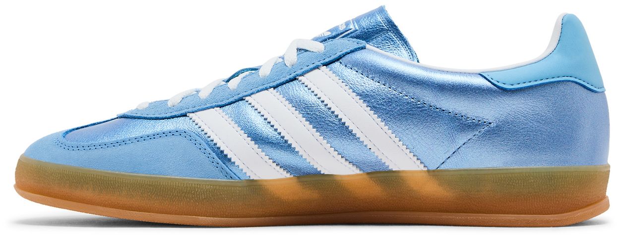 adidas Gazelle Indoor Blue Cloud White Gum (Women's)-2