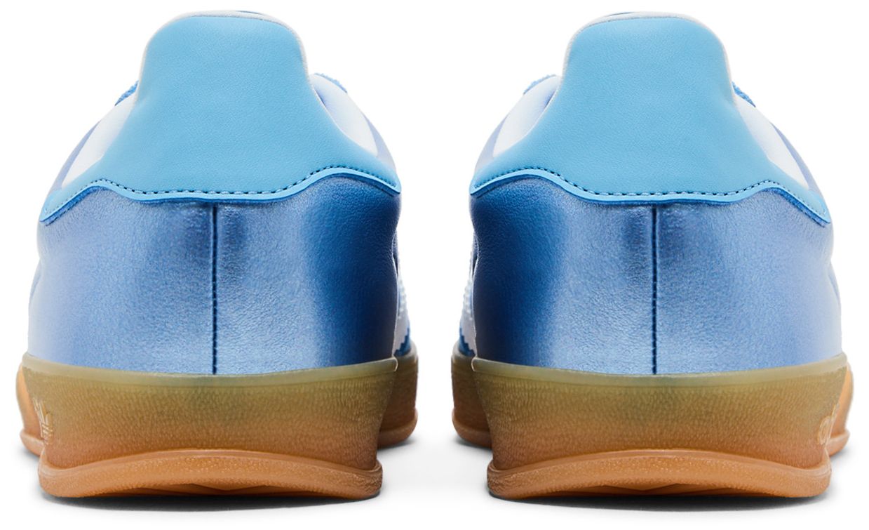 adidas Gazelle Indoor Blue Cloud White Gum (Women's)-Back