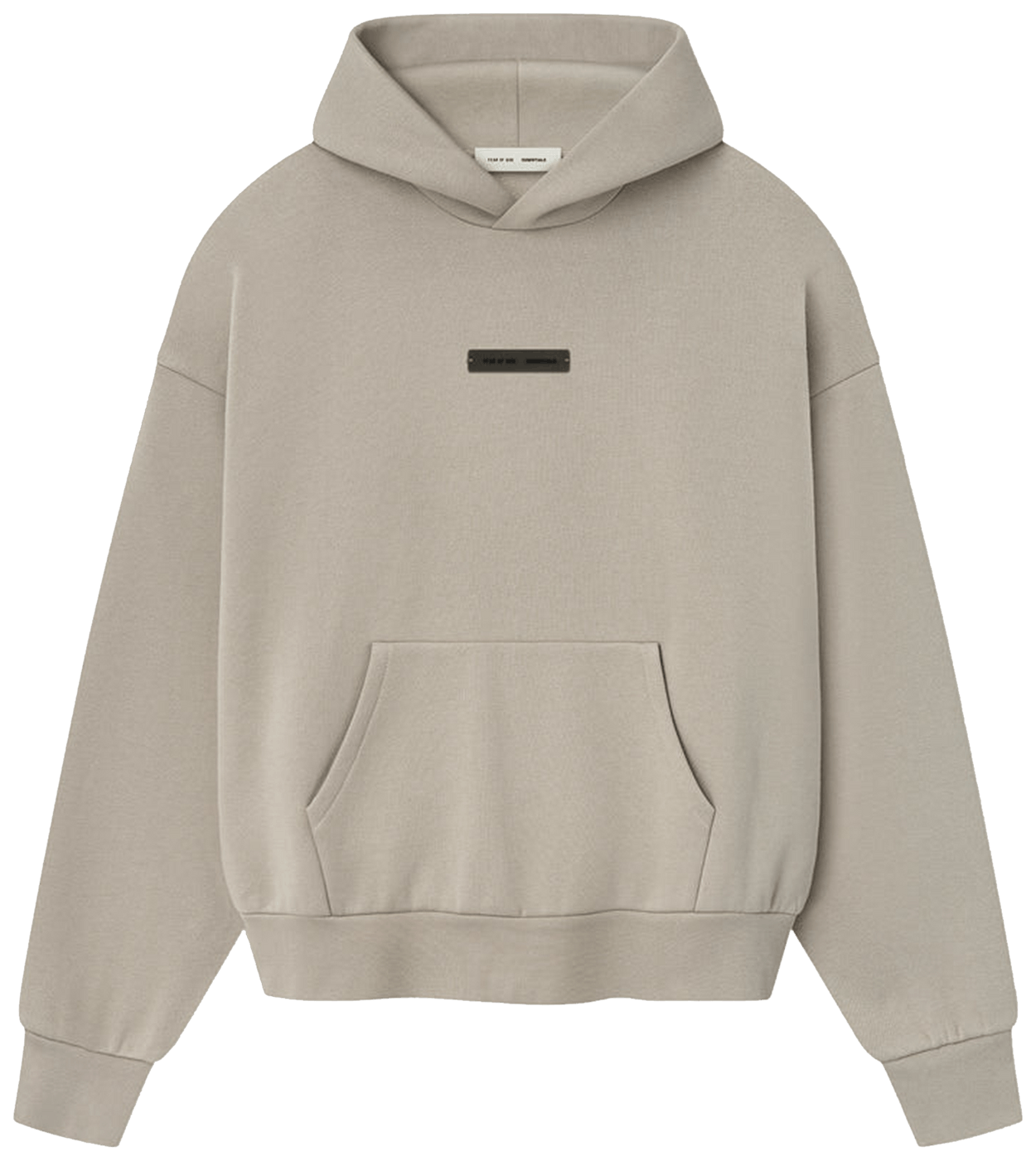 Fear of God Essentials Classic Fleece Hoodie Timber -1