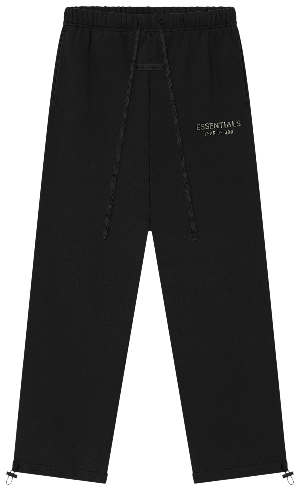 Fear of God Essentials Relaxed Fleece Sweatpant Jet Black -1