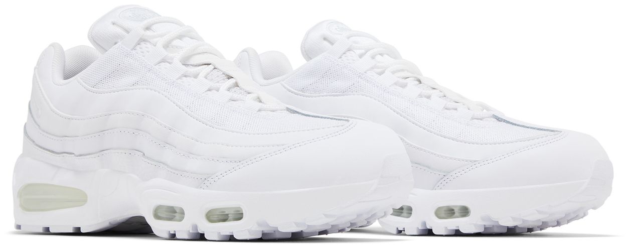 Nike Air Max 95 OG Big Bubble Triple White-Pair