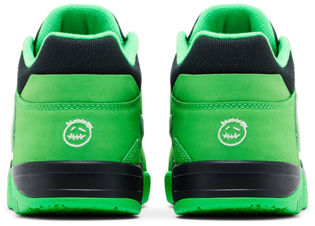 Jordan CJ1 T-Rexx Travis Scott Green Spark-Back
