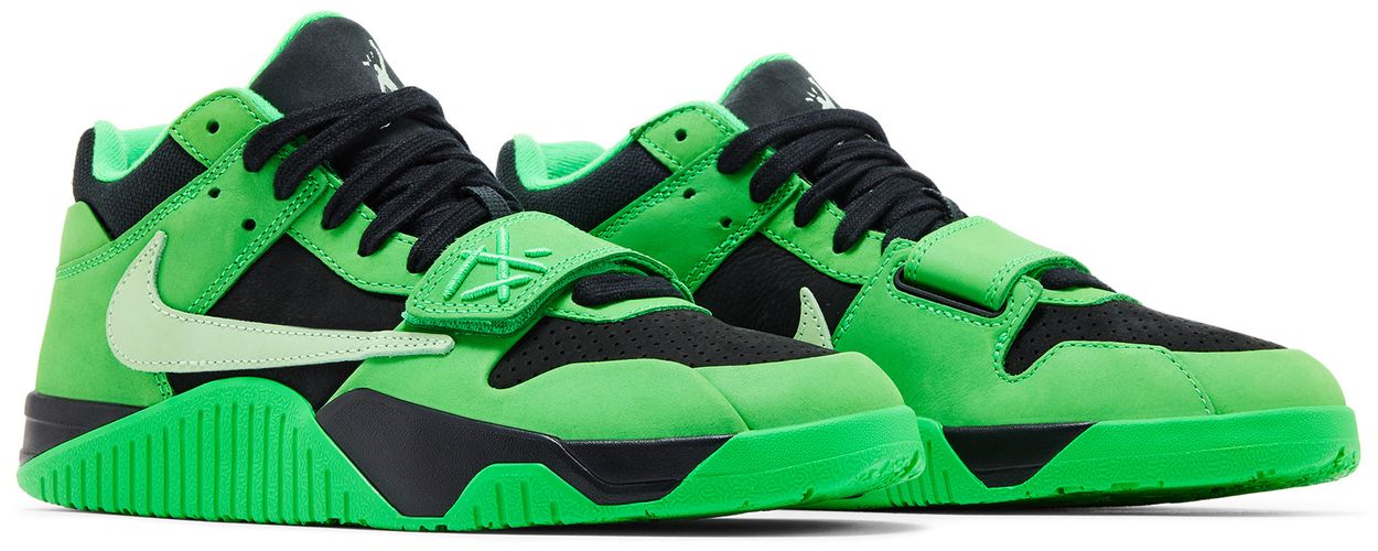 Jordan CJ1 T-Rexx Travis Scott Green Spark-Pair