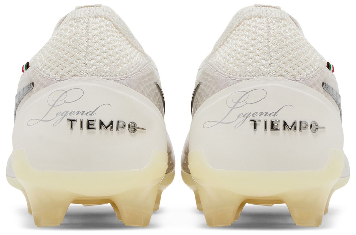 Nike Tiempo Legend 10 Elite Luxe FG Montebelluna Leather White Snakeskin-Back