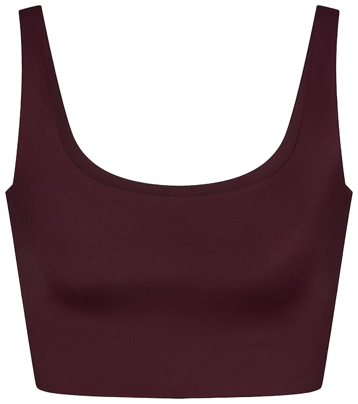 Nike x SKIMS Women's Shine Scoop Neck Bra Top Currant -1