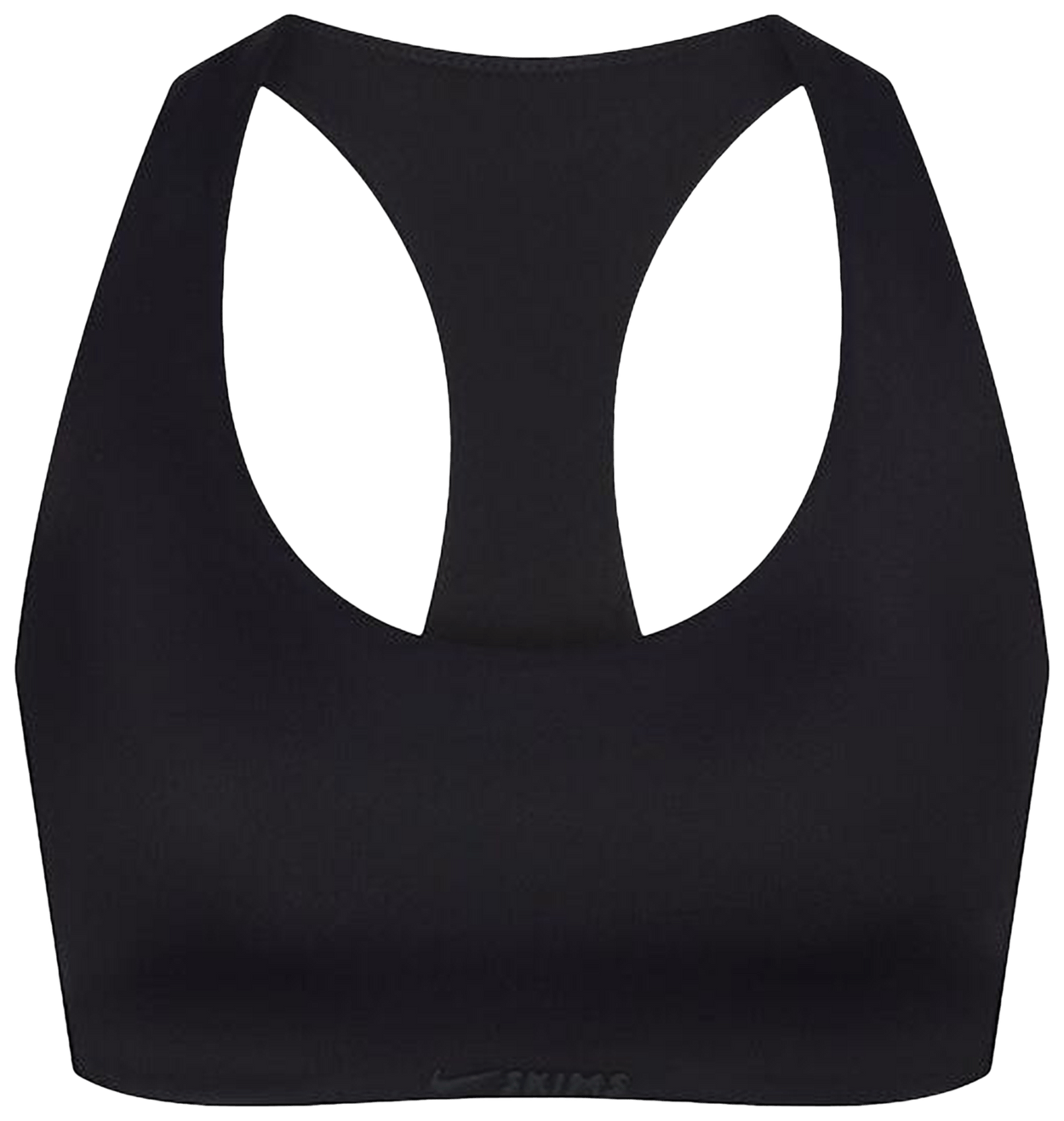 Nike x SKIMS Women's Shine Racer Back Bra Obsidian -1