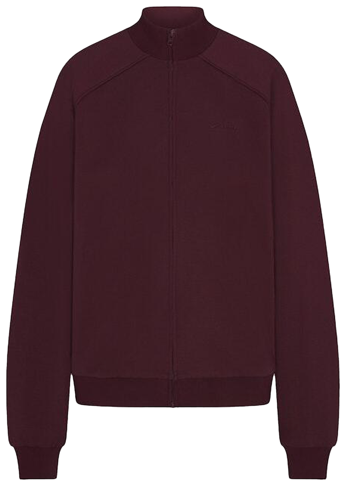 Nike x SKIMS Women's Matte Tricot Oversized Track Jacket Currant -1