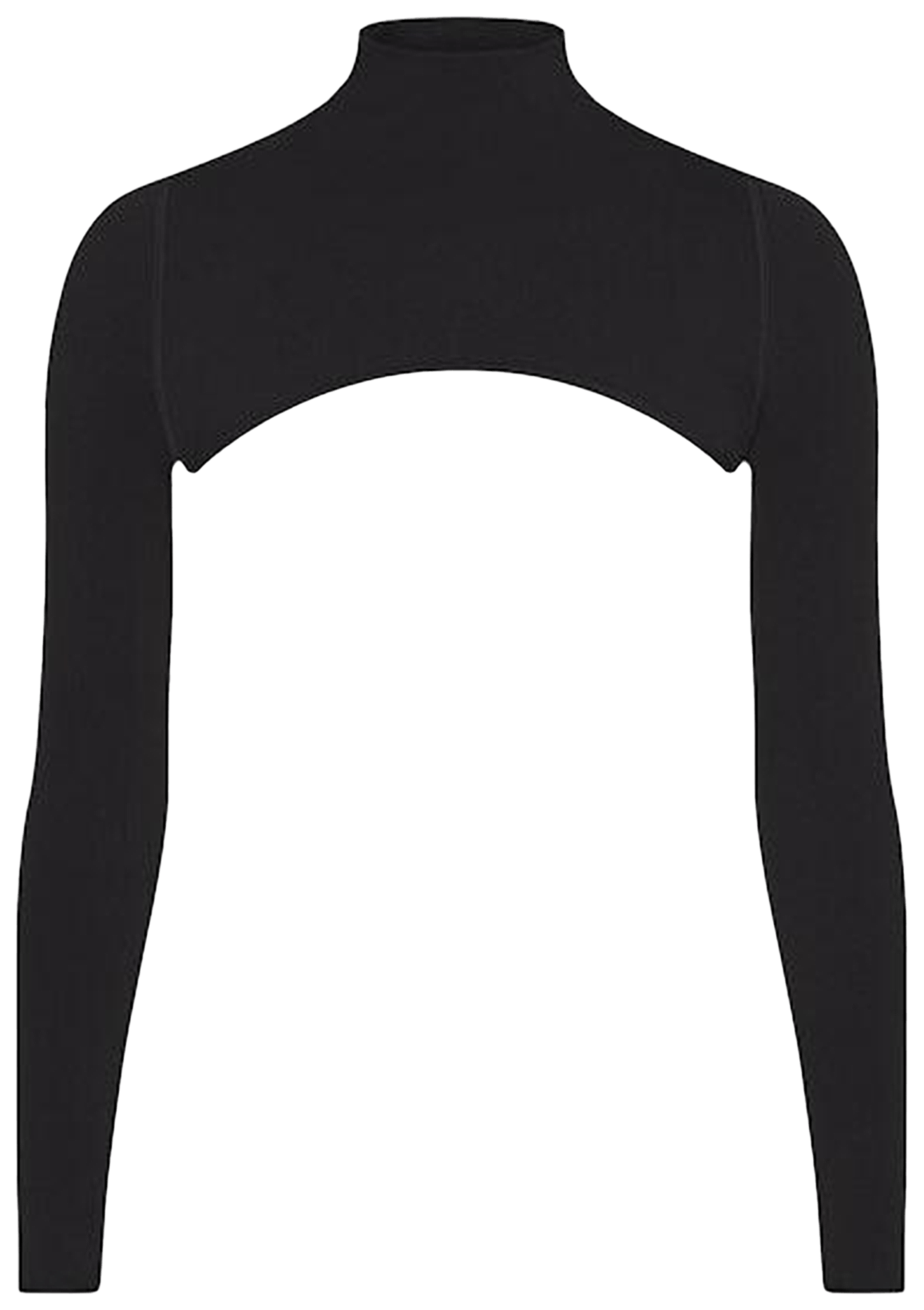 Nike x SKIMS Women's Vintage Seamless Shrug Obsidian -1