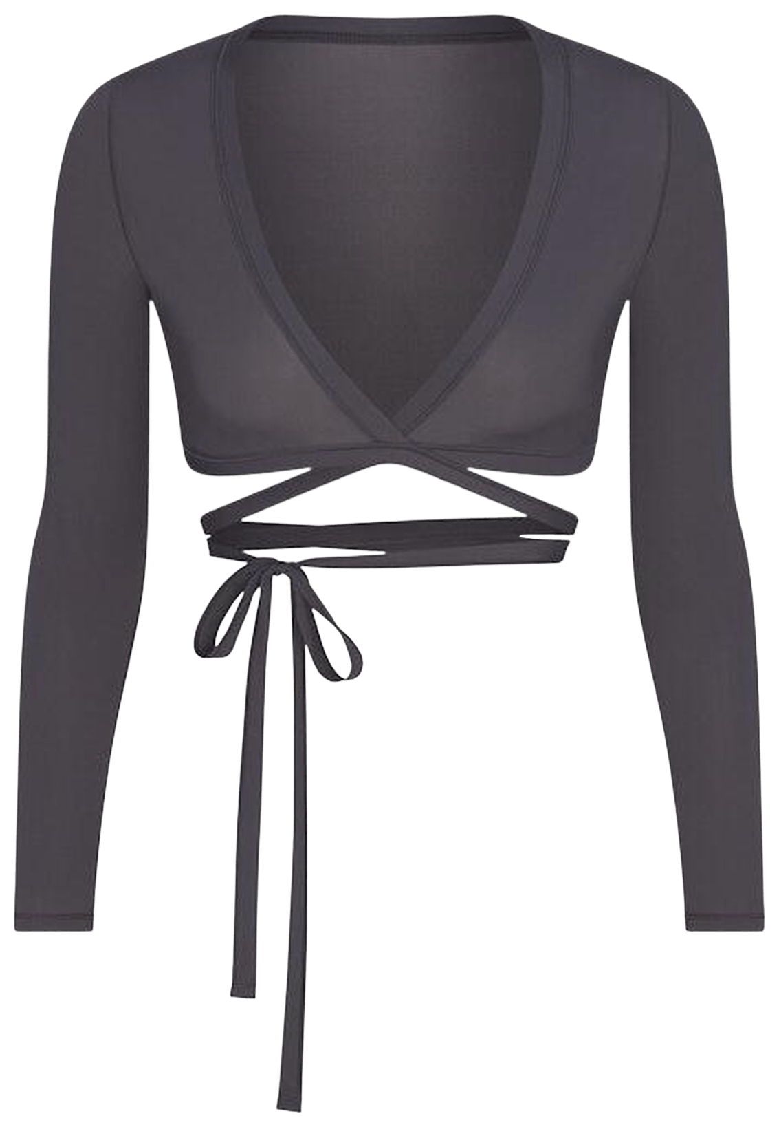 Nike x SKIMS Women's Weightless Layers Wrap Top Lead -1