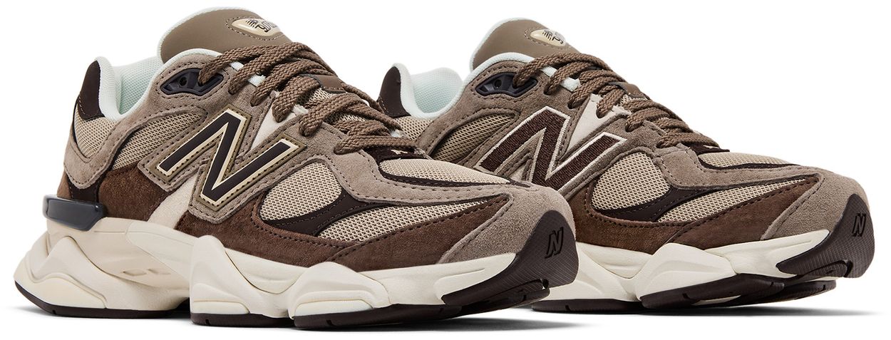 New Balance 9060 Thunder Brown Stonewear-Pair