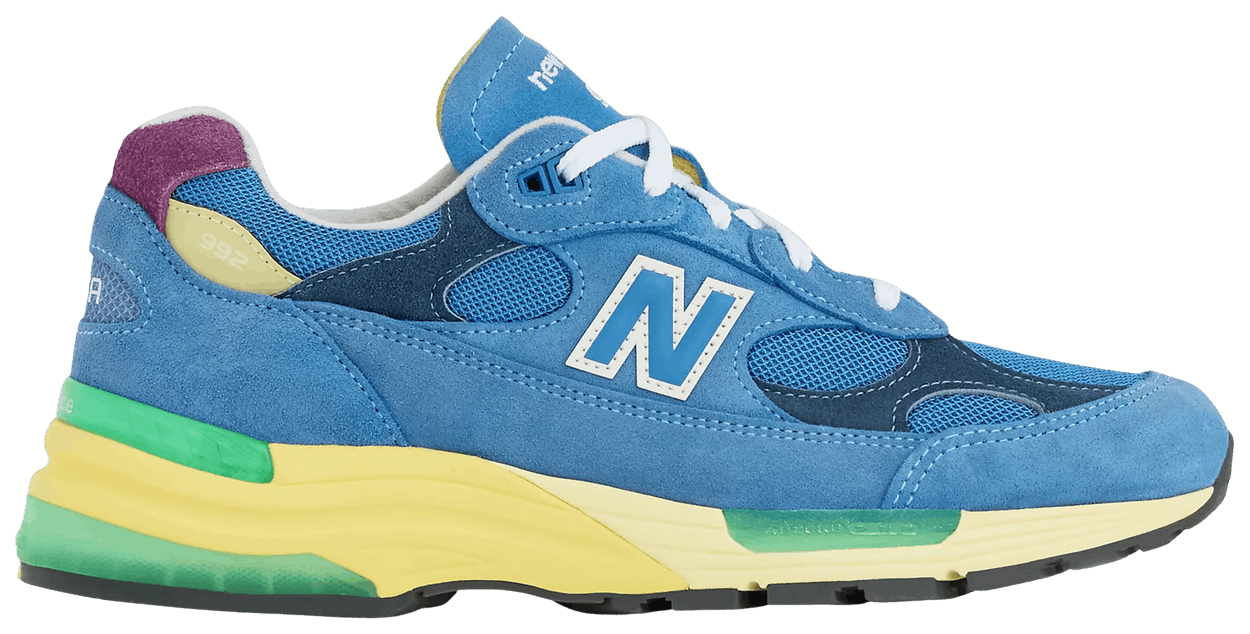 New Balance 992 MiUSA Sea Stone Green Apple-1