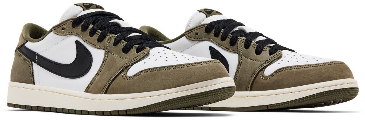 Jordan 1 Retro Low OG Medium Olive-Pair
