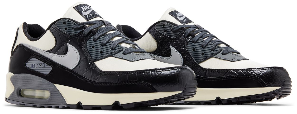 Nike Air Max 90 QS Smoke Grey Crocodile-Pair
