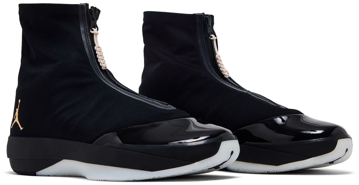 Jordan 40-28 Black Metallic Gold-Pair