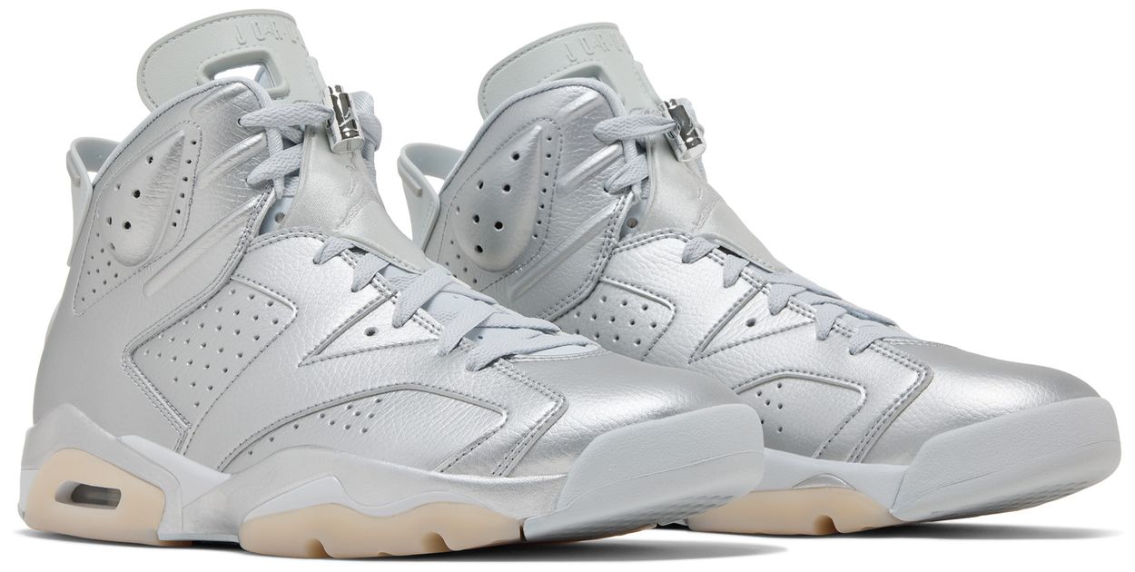 Jordan 6 Retro PSG Paris Saint-Germain Silver-Pair